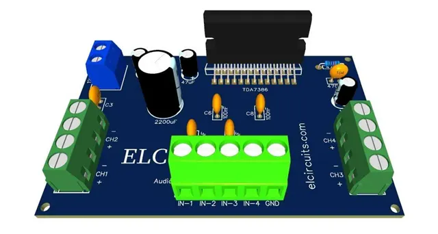 PCB-Amplificador-4-canales-180W-RMS-TDA7386